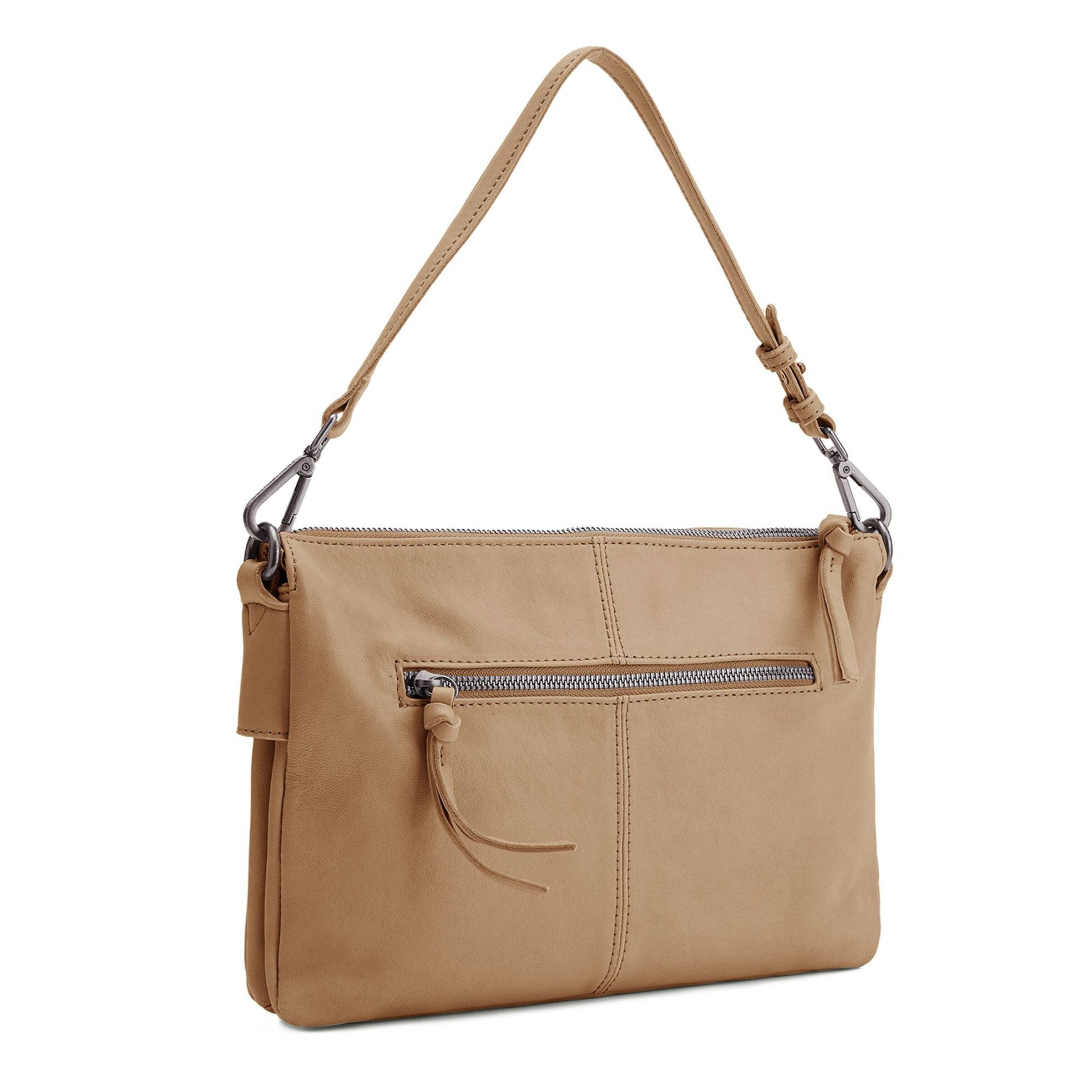 FREDsBRUDER Schoudertas 'Take A Smile' in Bruin