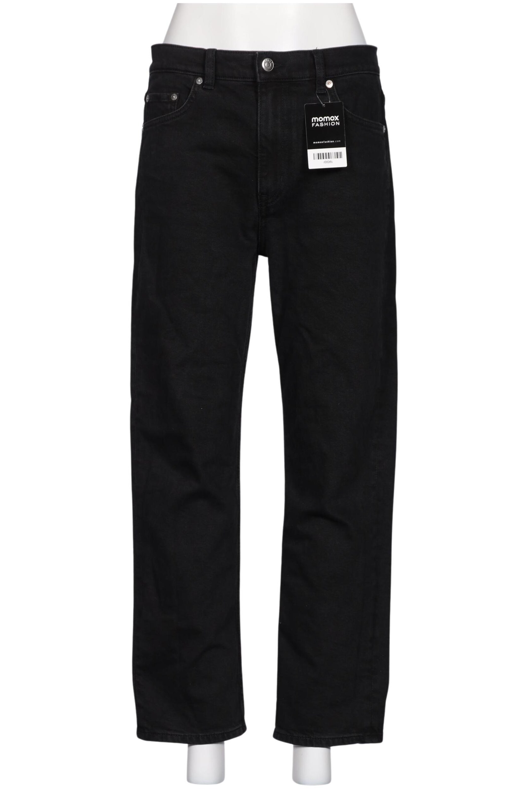 Arket Jeans in 28 in Black: front