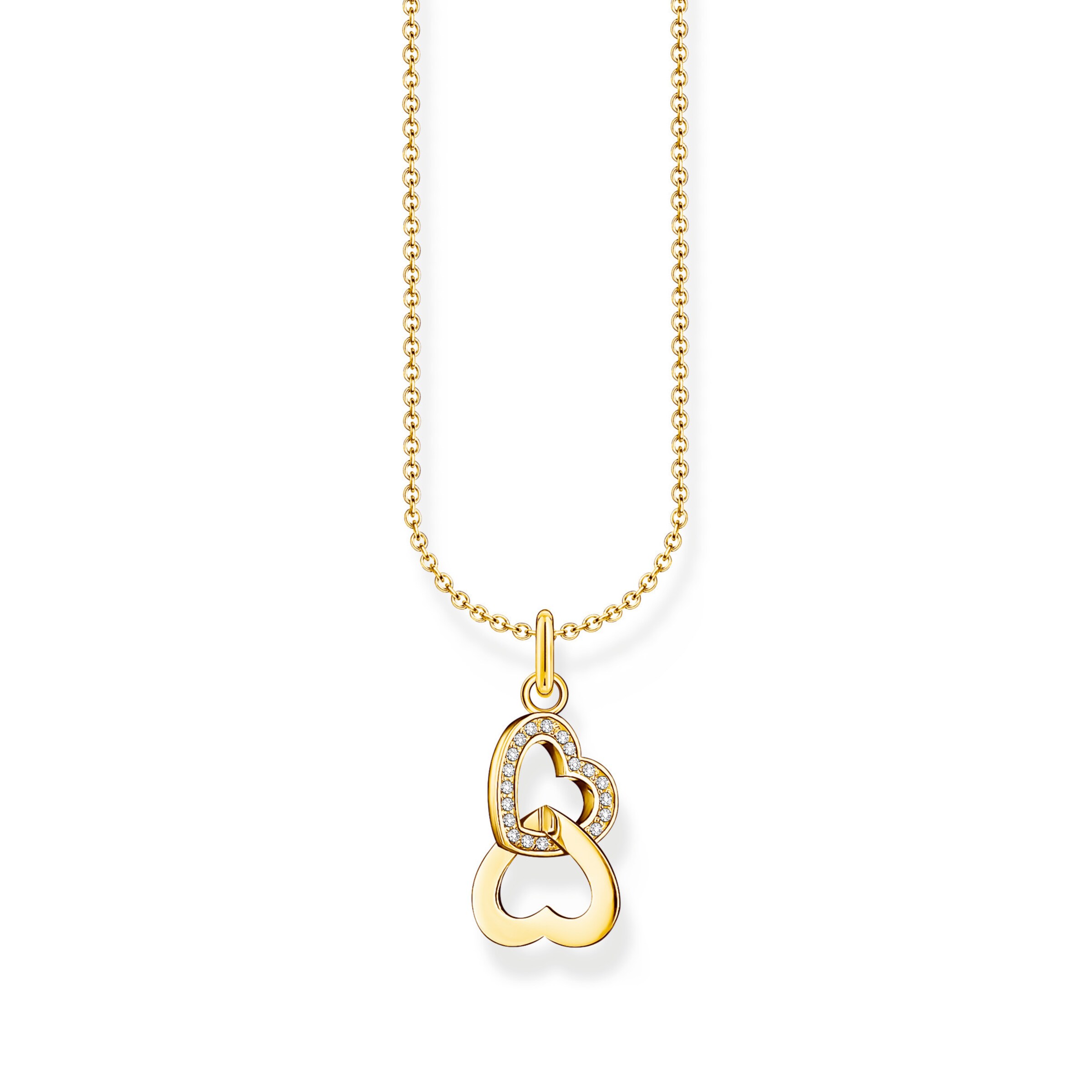 Thomas Sabo Kette in Gold: Vorderseite
