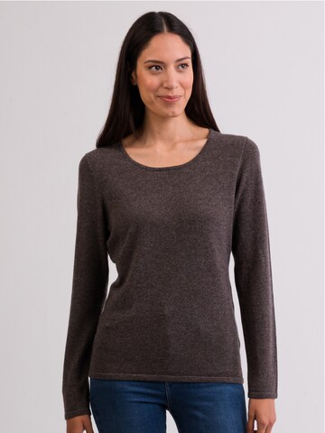 Pullover di CASH-MERE.CH in marrone: frontale