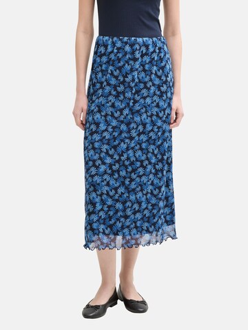 TOM TAILOR DENIM Skirt in Blue: front
