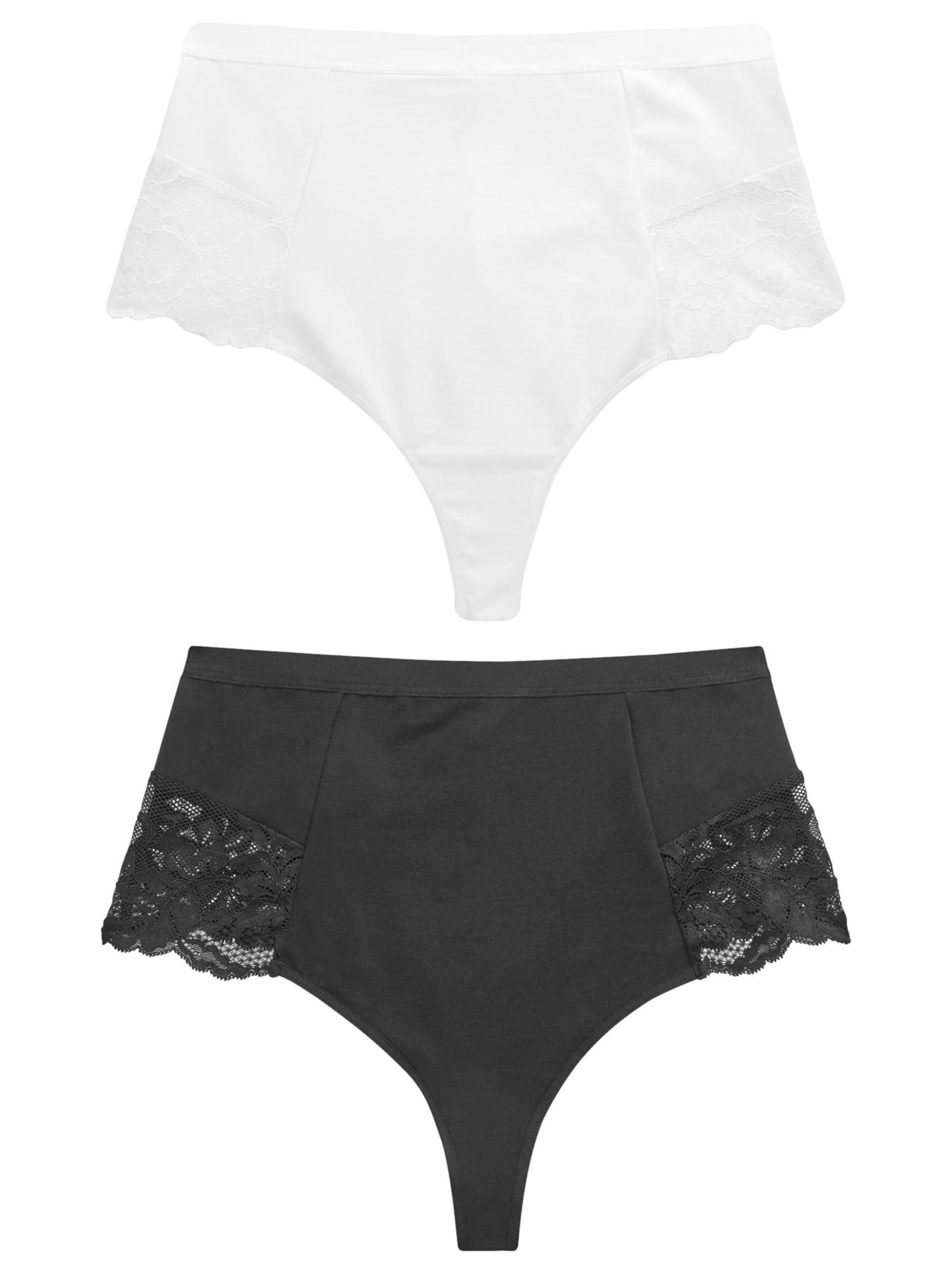 Next Korrigeeriv aluspesu, värv must: eest vaates