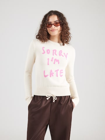 Pull-over 'EROSO' MAX&Co. en blanc : devant