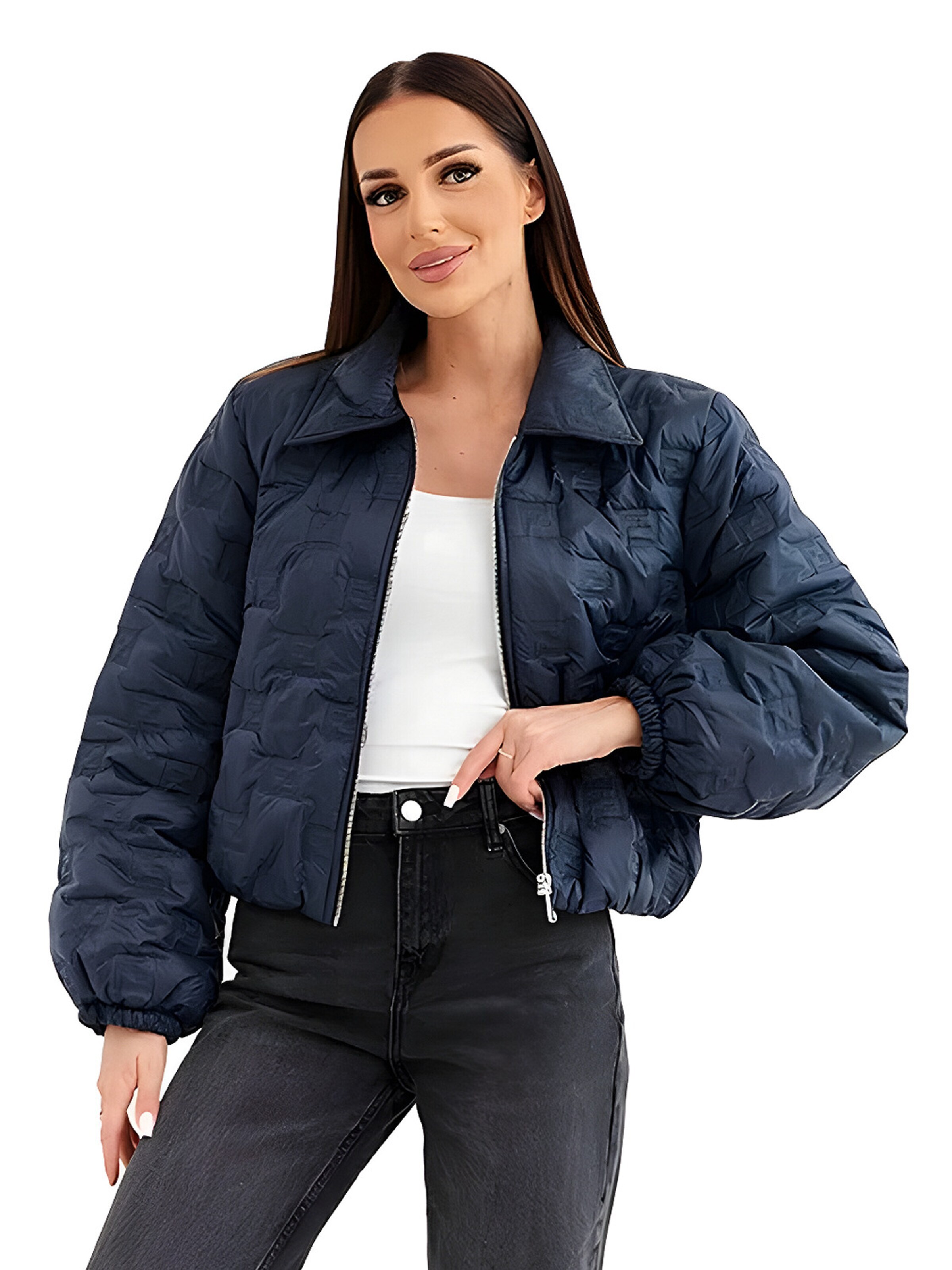 Lumera Zimní bunda 'Venezia' – modrá