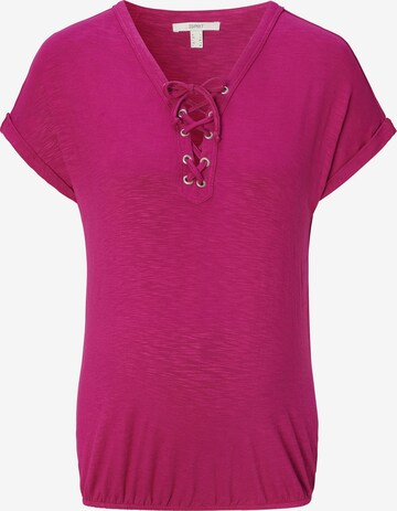 Esprit Maternity T-shirt i rosa: framsida