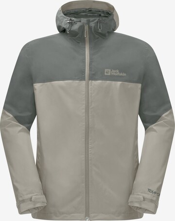 JACK WOLFSKIN Outdoorjas 'WEILTAL' in Groen: voorkant