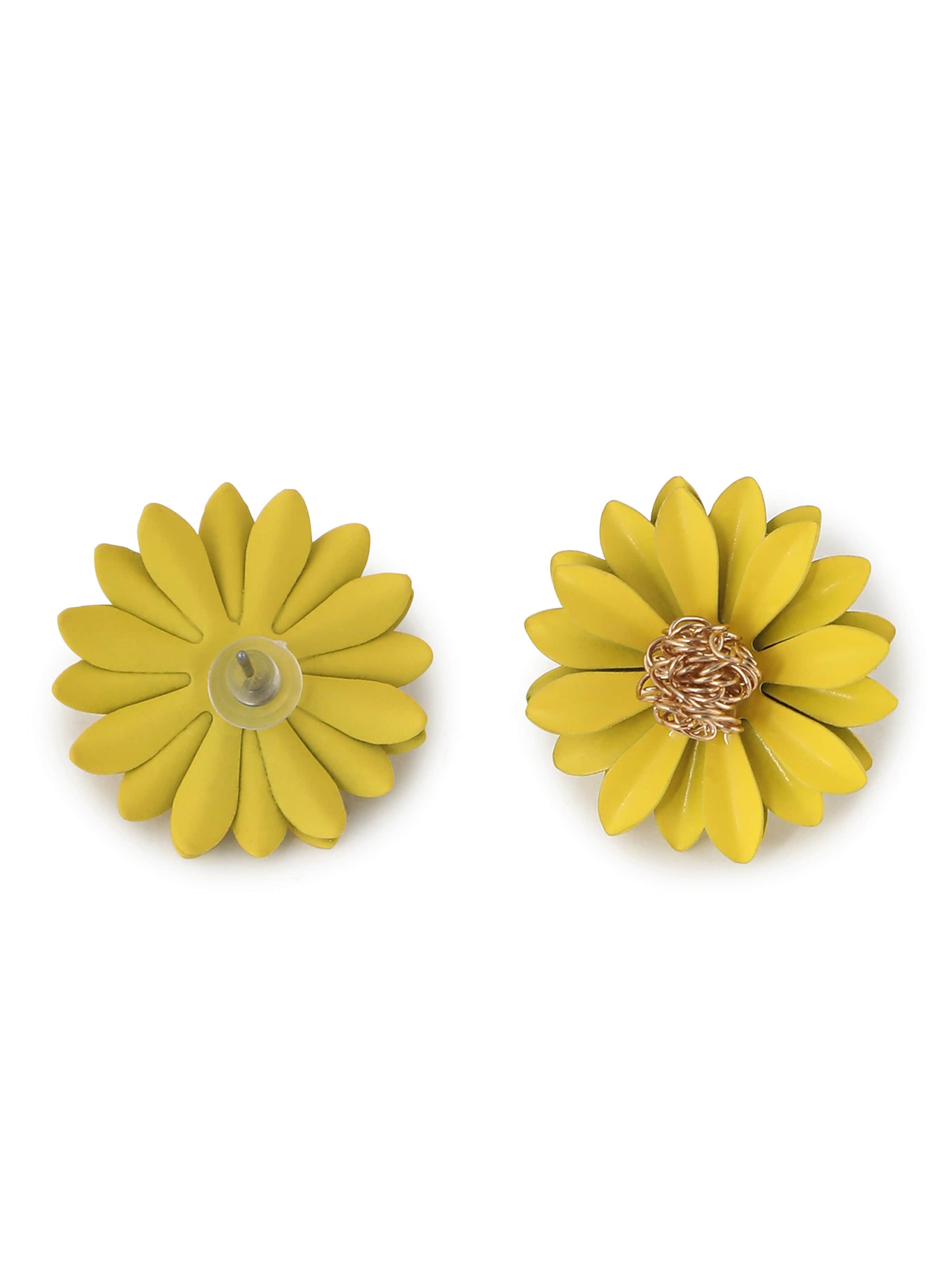 Boucles d'oreilles 'Srita' SOHI en jaune