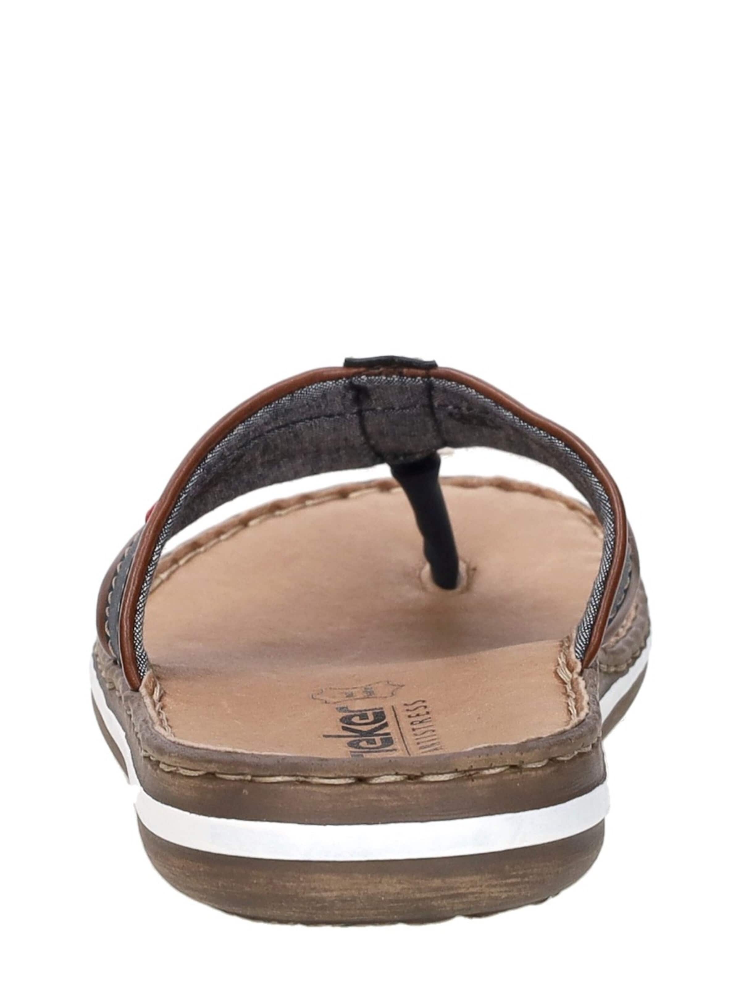 Rieker Huisschoen 'Heren slippers' in Bruin