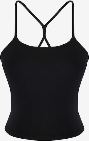 juoda Trendyol Palaidinė be rankovių: priekis