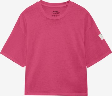 ECOALF T-shirt i rosa: framsida