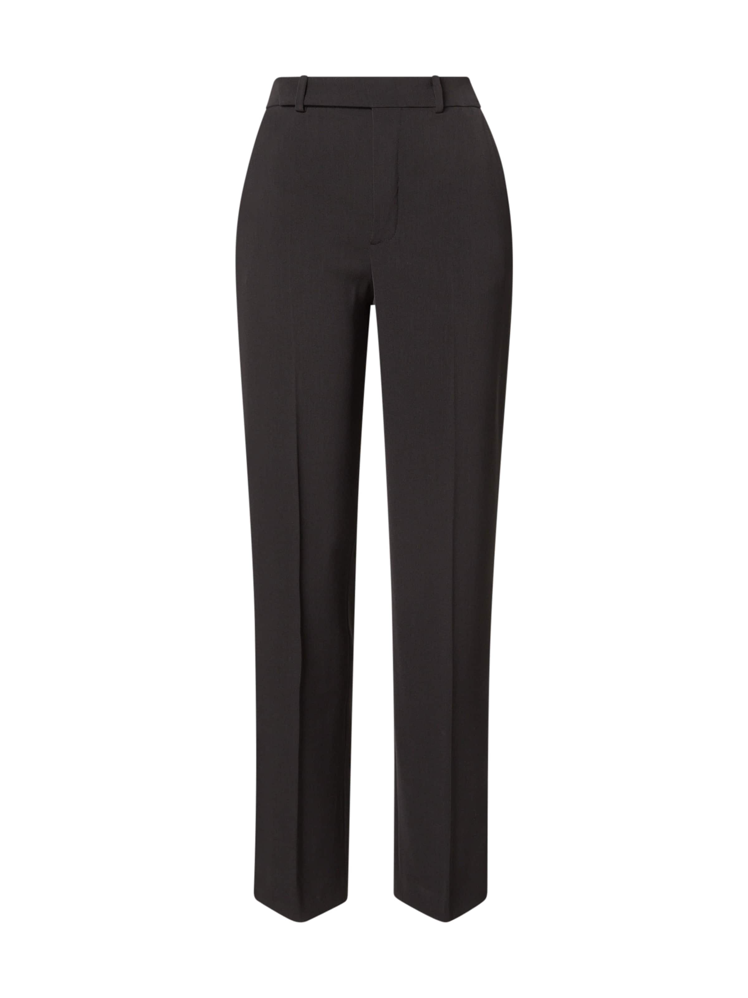 melns DRYKORN Vaļīgs piegriezums Buktētas bikses 'MEAN': no priekšpuses