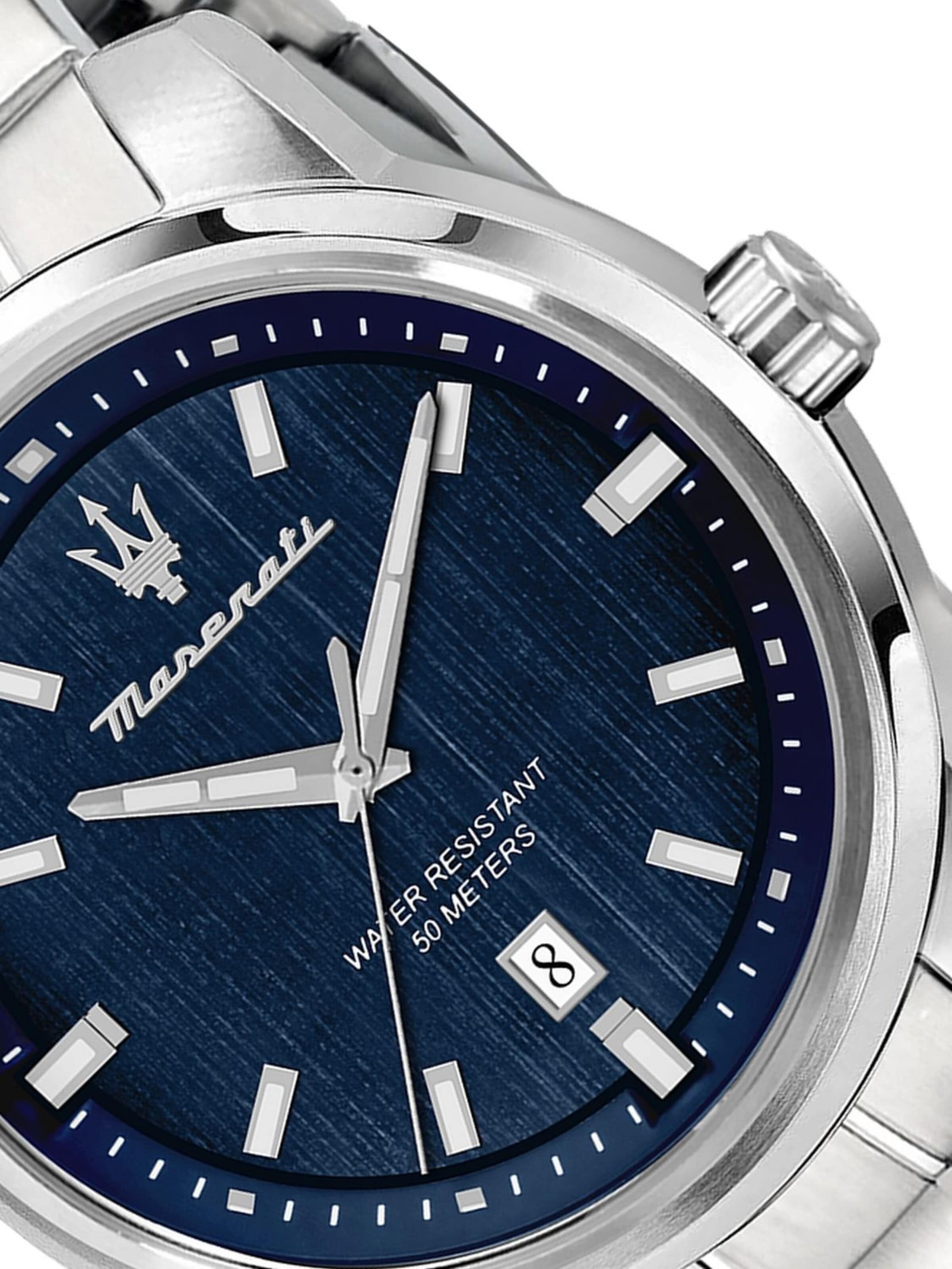 Maserati - Reloj analógico en plata