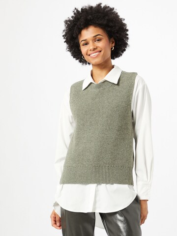 ONLY Sweater 'Paris' in Green: front