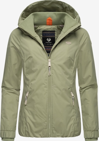 Veste fonctionnelle 'Dizzie' Ragwear en vert : devant