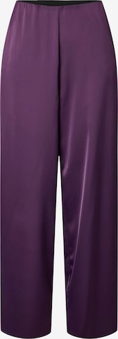 Wide Leg Pantalon 'YASPella' YAS en violet : devant