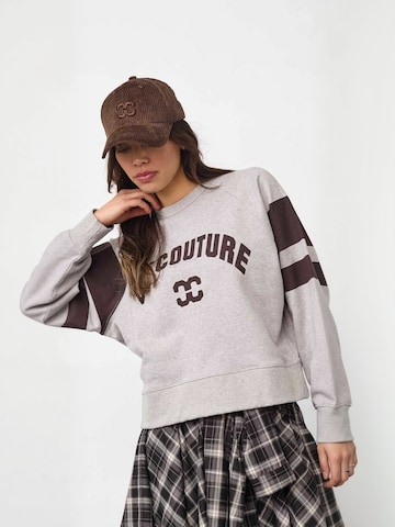 Pulover ' ErisCC ' de la co'couture pe gri: față