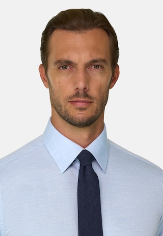 Boggi Milano Regular fit Button Up Shirt in Blue