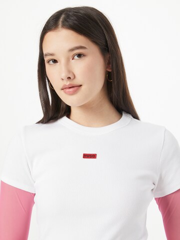 HUGO Red Shirt 'Deluisa' in White