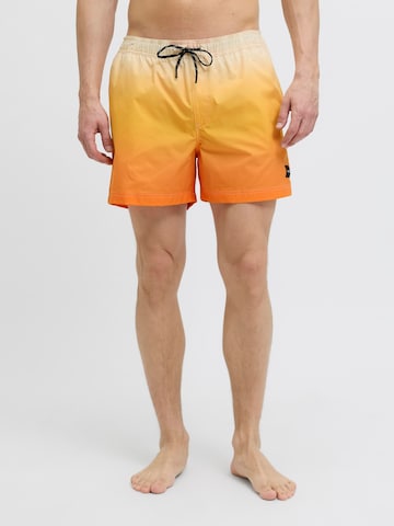 JACK & JONES Badeshorts in Orange: Vorderseite