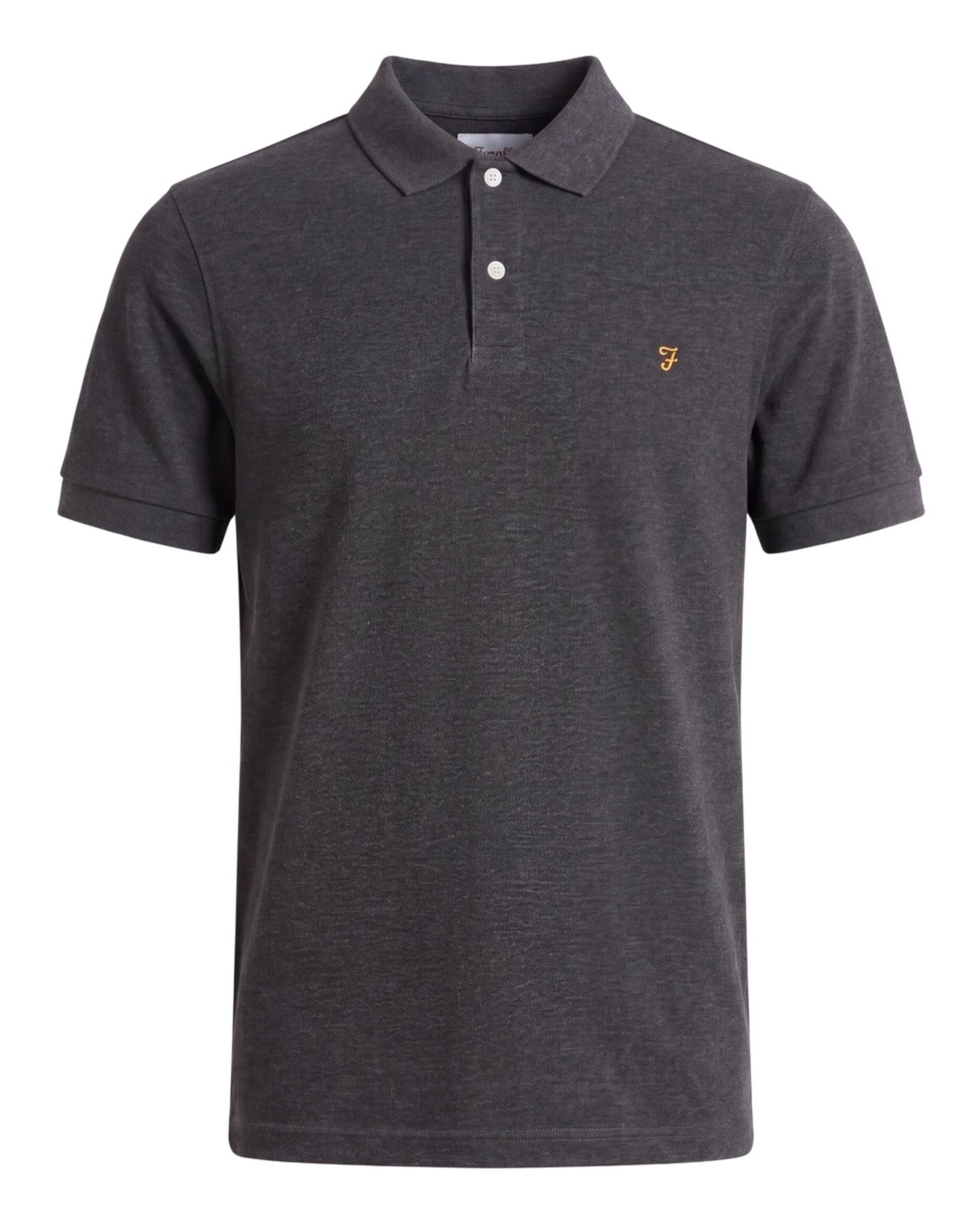 FARAH Shirt 'CUNNINGHAM' in Black: front