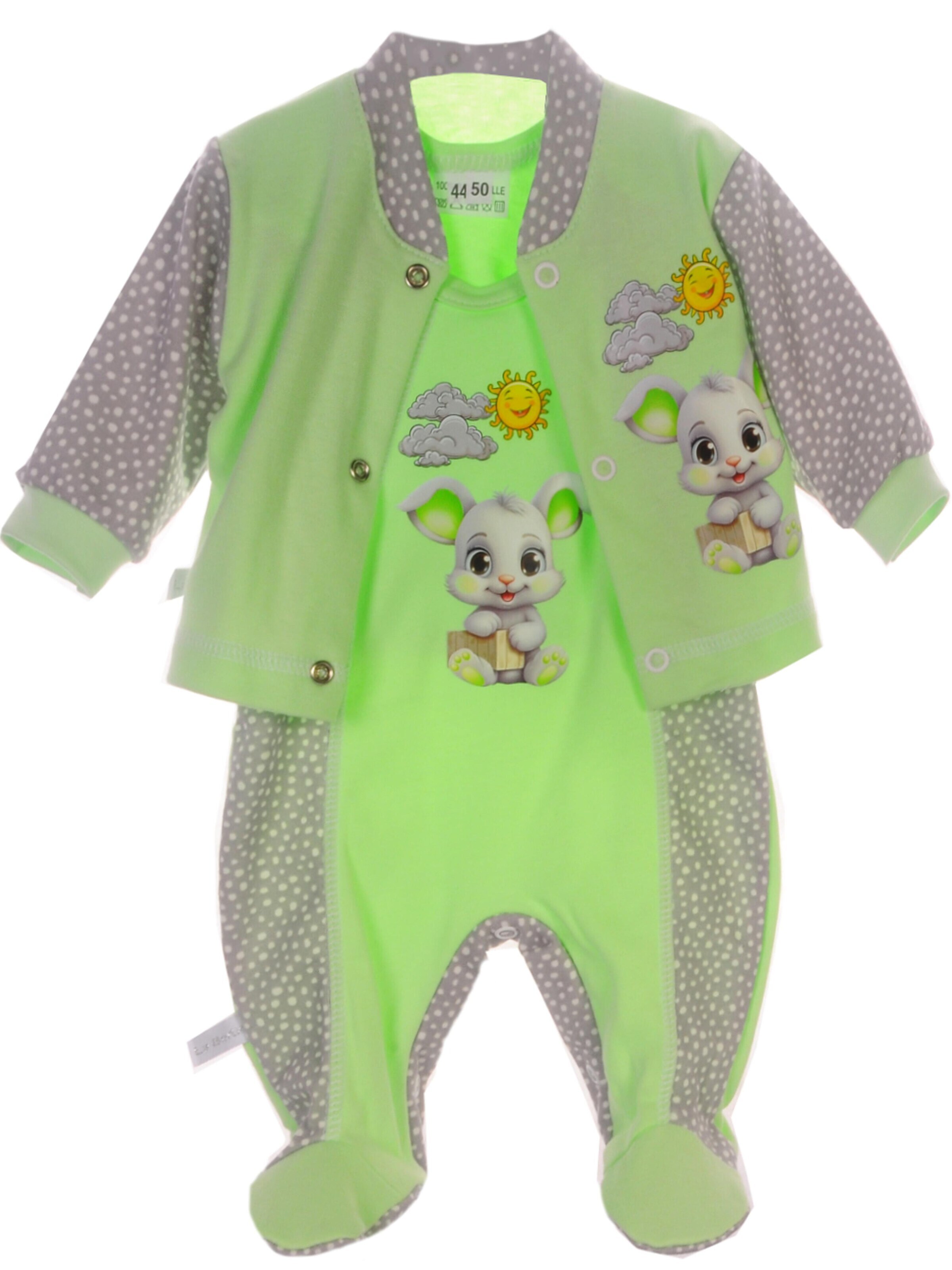 La Bortini Set in 50 in Green, Item view