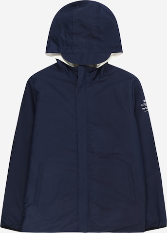 ECOALF Between-Season Jacket in Blue: front