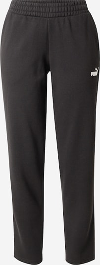 Sportinės kelnės 'ESS' iš PUMA, spalva – juoda / balta, Prekių apžvalga