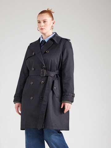 Cappotto di mezza stagione di Lauren Ralph Lauren Plus in blu: frontale