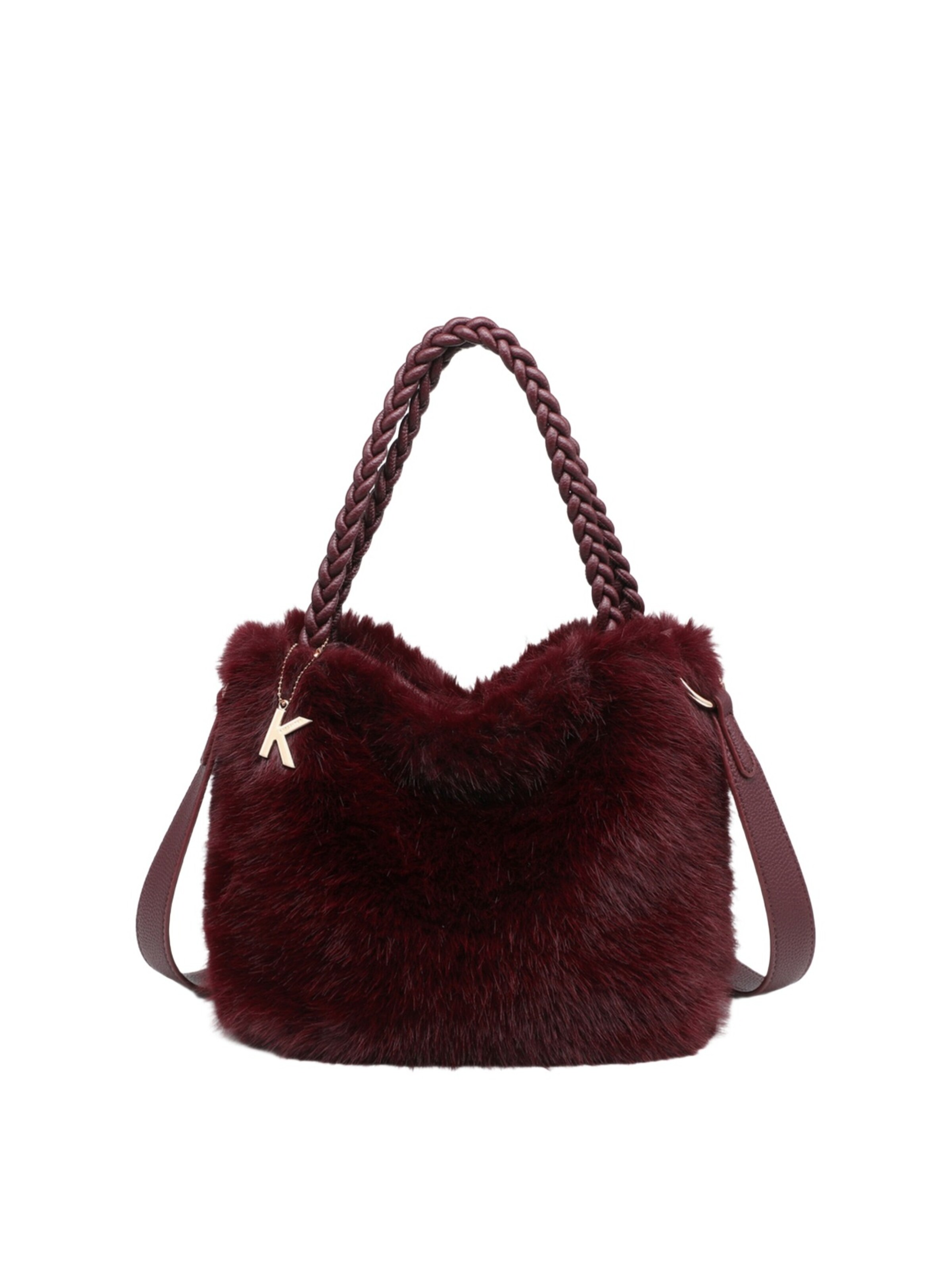 Borsa a mano di Kassandra in rosso: frontale