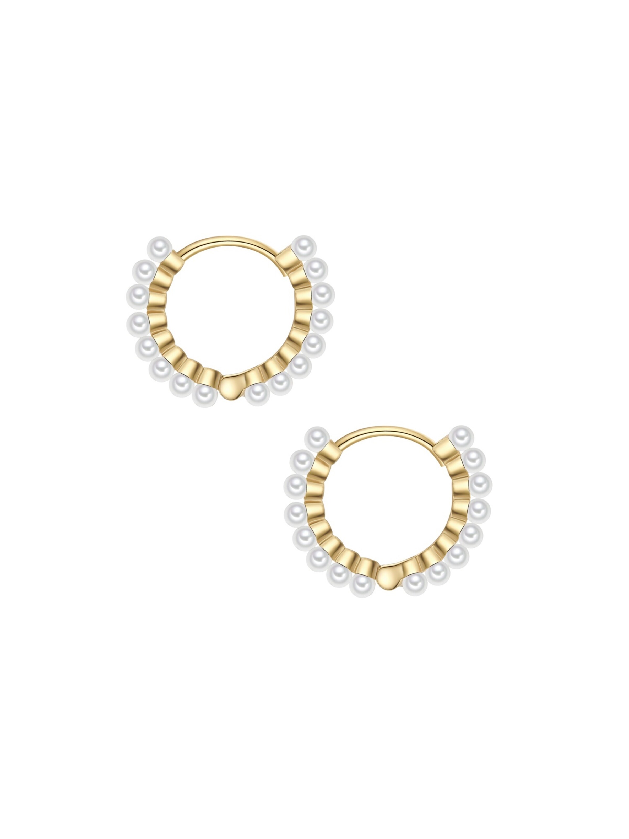 Glanzstücke München Ohrringe in Weiß