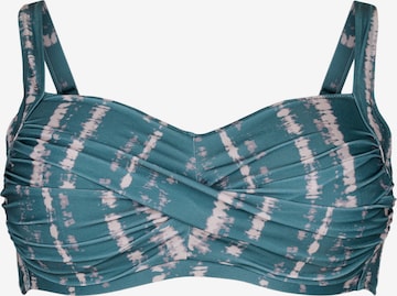 Bustier Hauts de bikini 'STELLA' Swim by Zizzi en vert : devant