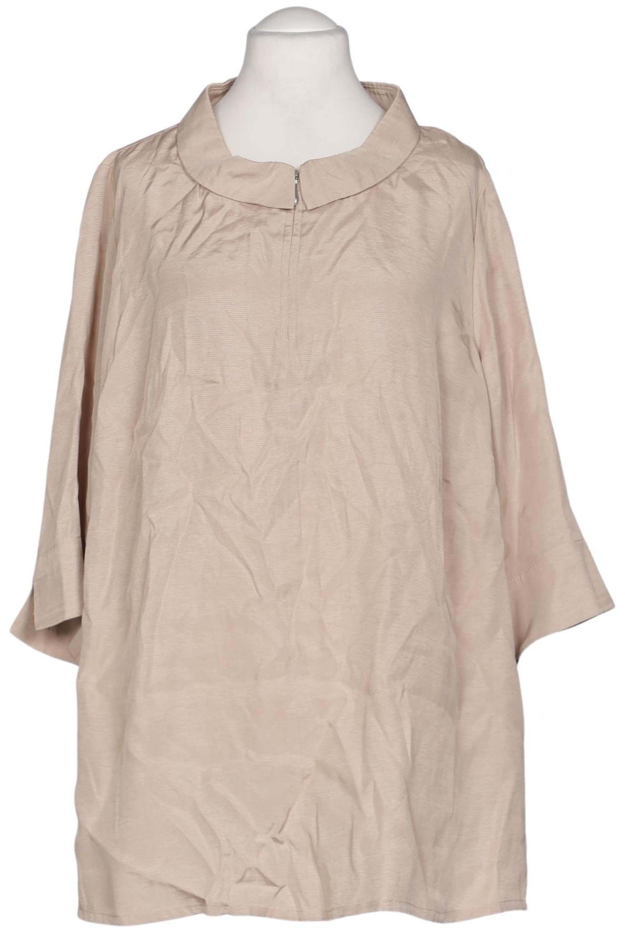 Ulla Popken Bluse 7XL in Beige: Vorderseite