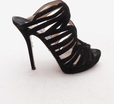 PRADA Sandaletten in 39,5 in schwarz, Produktansicht