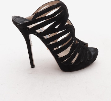 PRADA Sandals & High-Heeled Sandals in 39,5 in Black: front