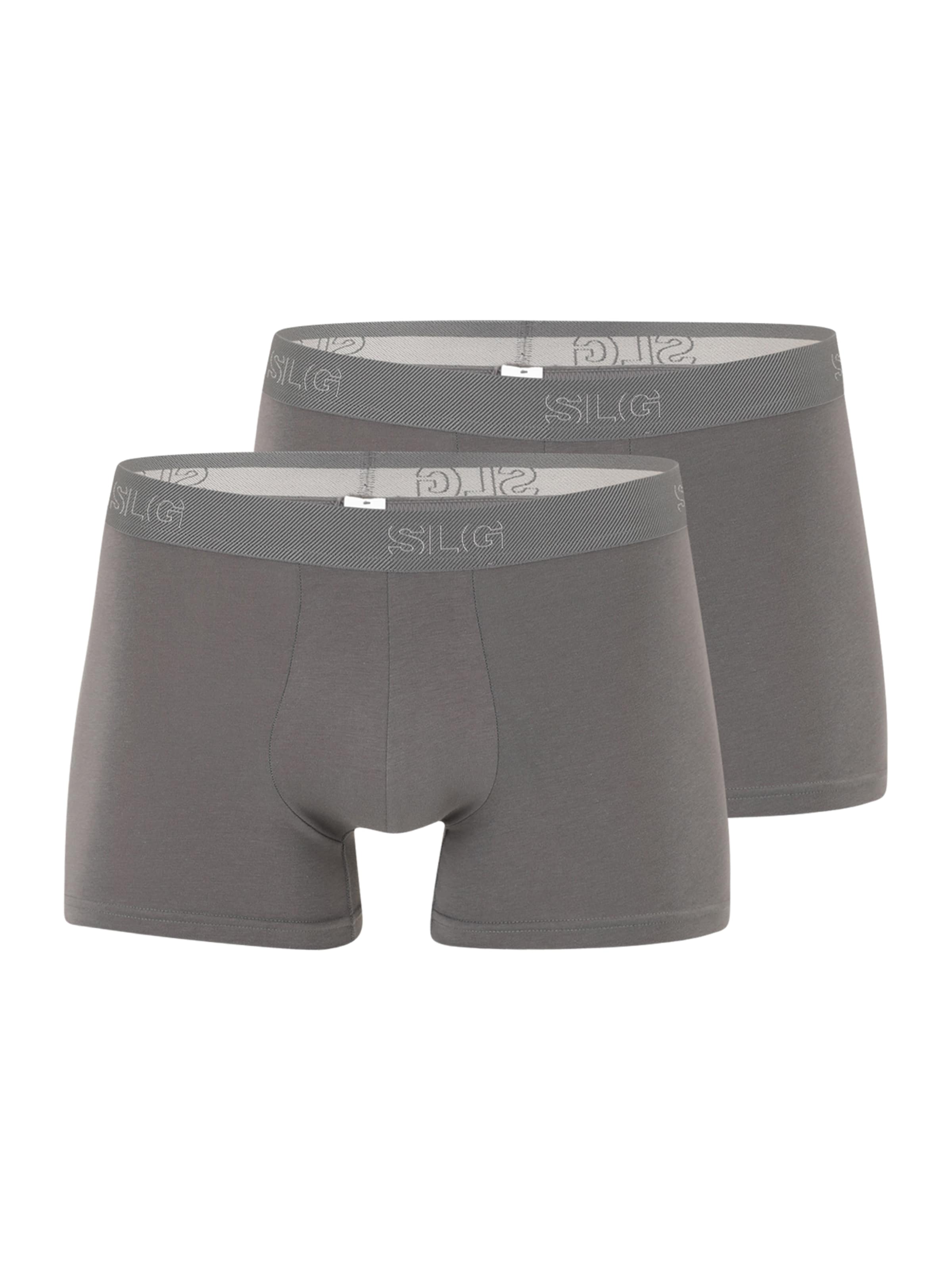 SLOGGI Шорты Боксеры в Серый: спереди
