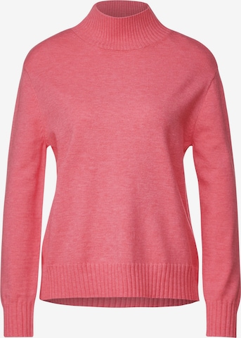 STREET ONE Sweater in Pink: front