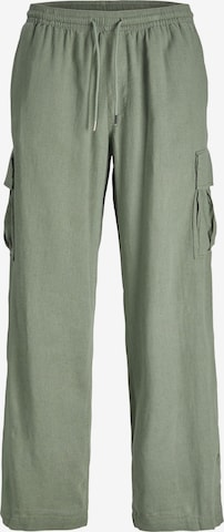 Pantalon 'BILL NATE' Jack & Jones Junior en vert : devant