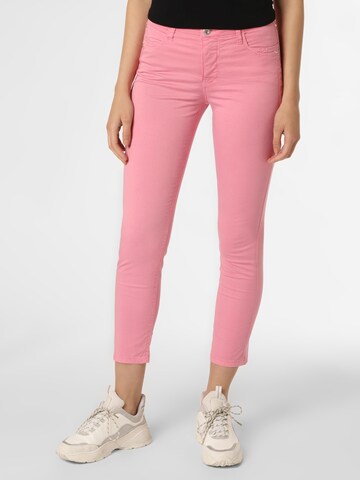 Blue Fire Slimfit Jeans 'Nancy' in Roze: voorkant