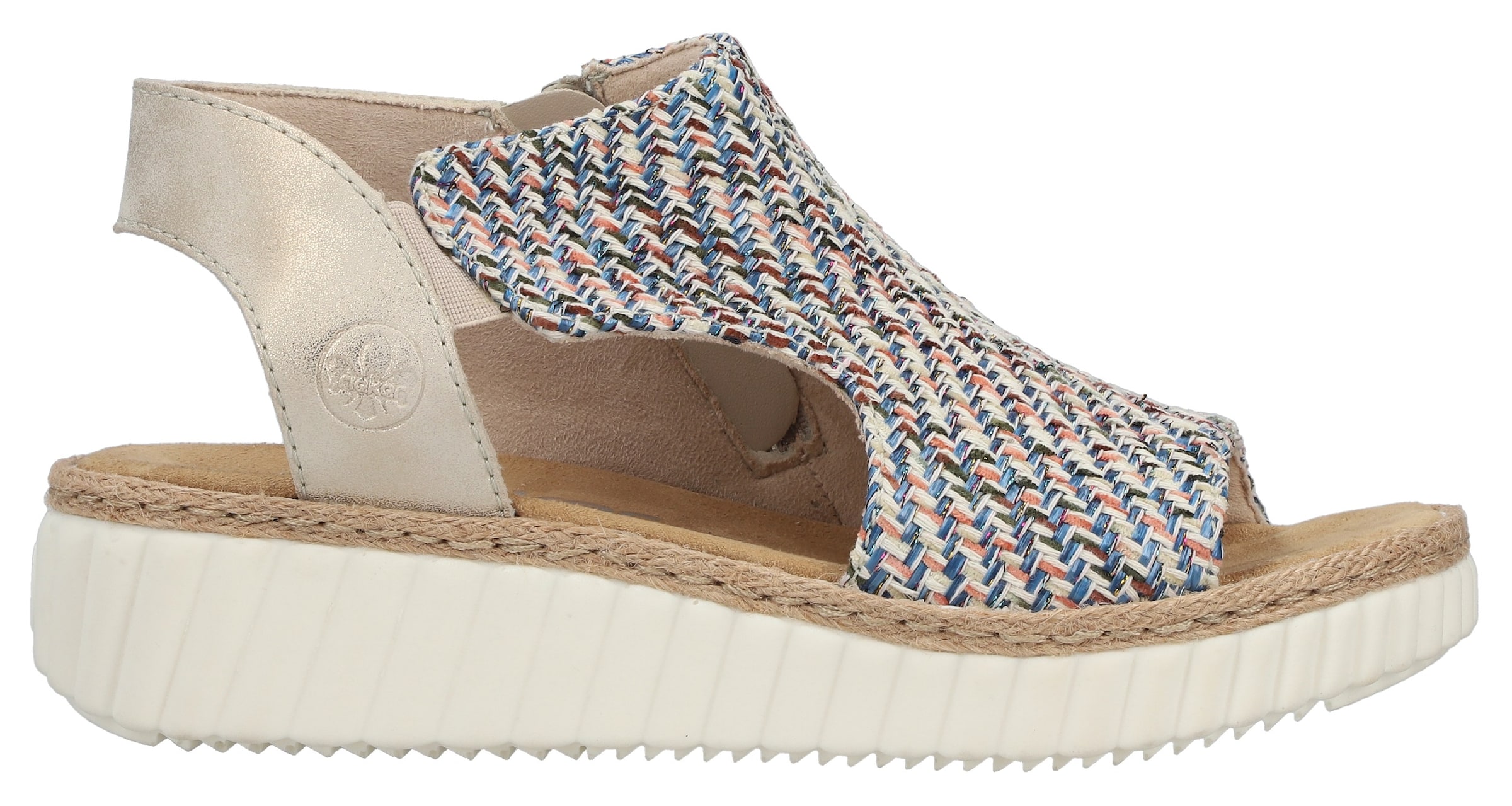 Sandales Rieker en bleu