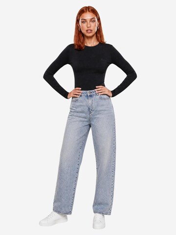 Top 'CHARA LONG SLEEVE KN V6YP05 K4260' di GUESS in nero
