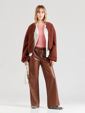 monari - Loosefit Pantalón en marrón