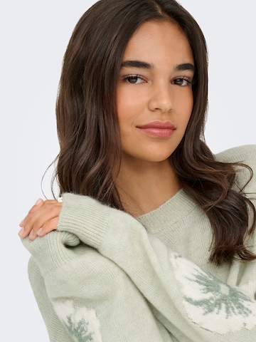 JDY Pulóver 'JDYFLORIS' - zöld