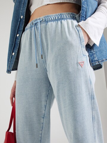 GUESS JEANS Tapered Nadrág - kék