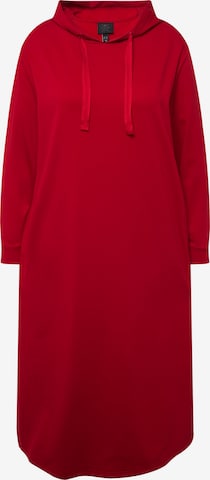 Robe Ulla Popken en rouge : devant