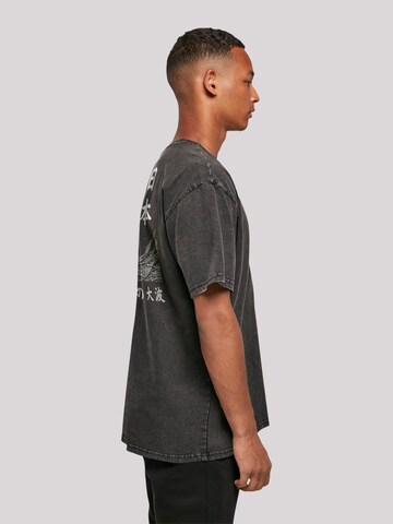 F4NT4STIC T-Shirt 'Kanagawa' in Schwarz