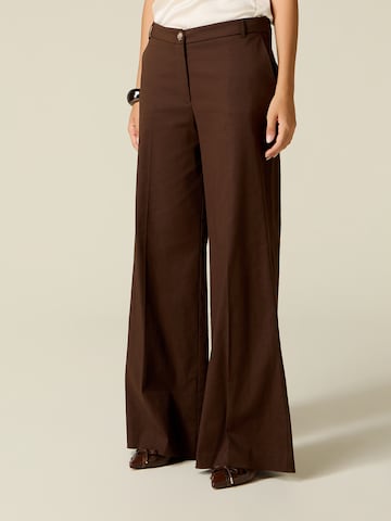 Baggy Pantaloni di oltre in marrone