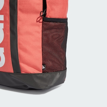 ADIDAS SPORTSWEAR Sports Backpack 'Essentials Linear' in Red