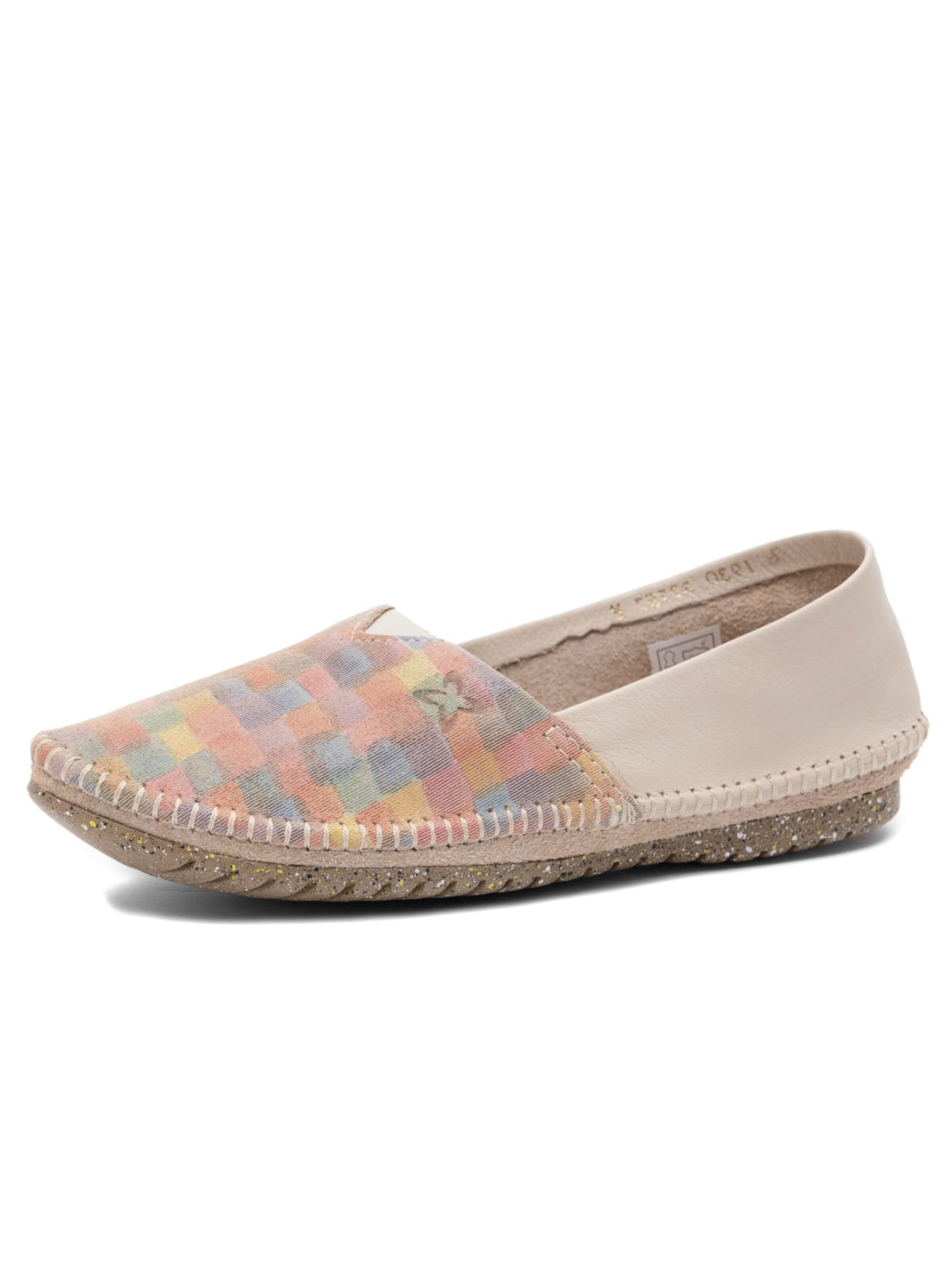 Maciejka Classic Flats '1930W-56/00-0' in Beige: front