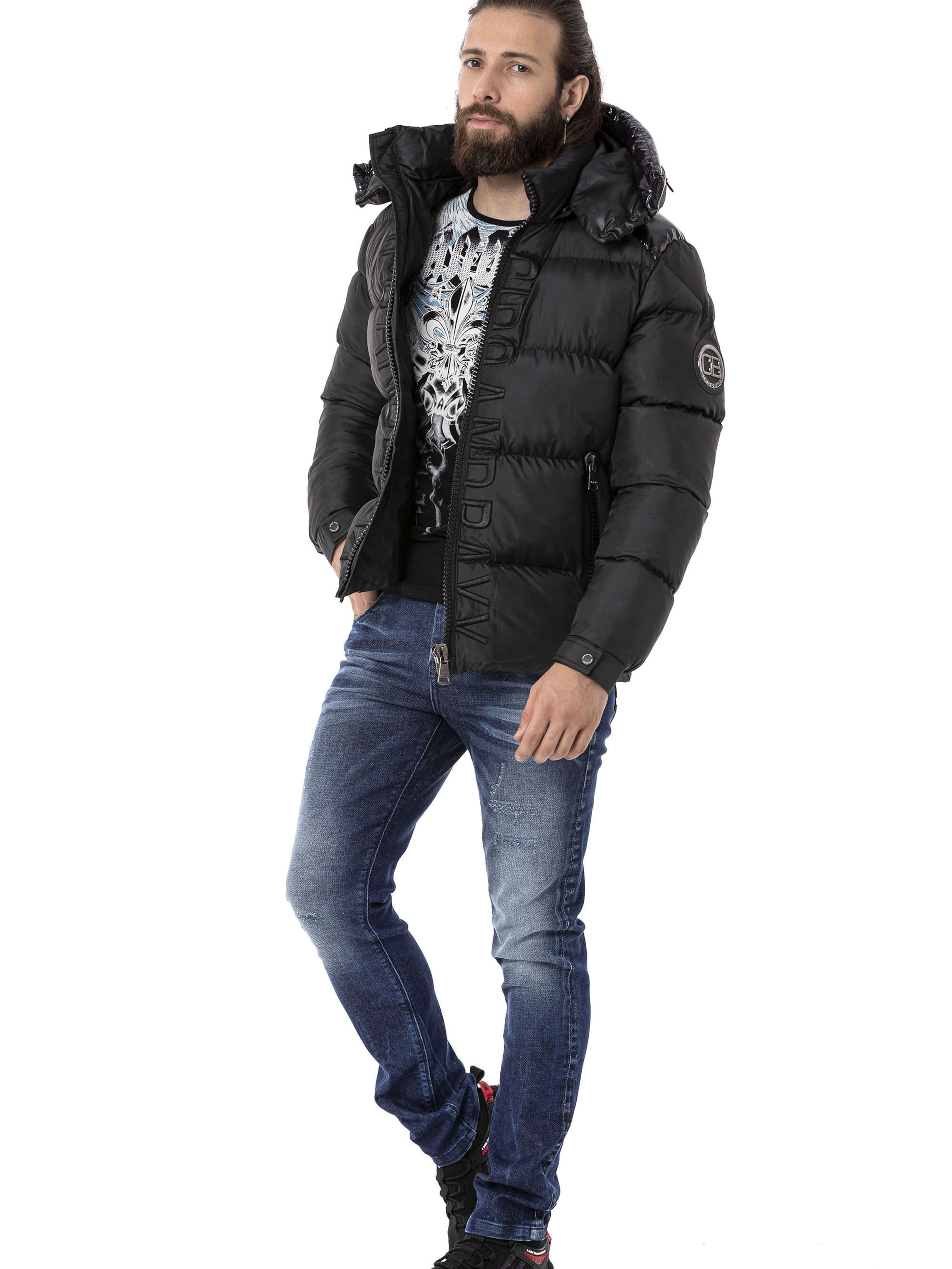 CIPO & BAXX Winter jacket in Black