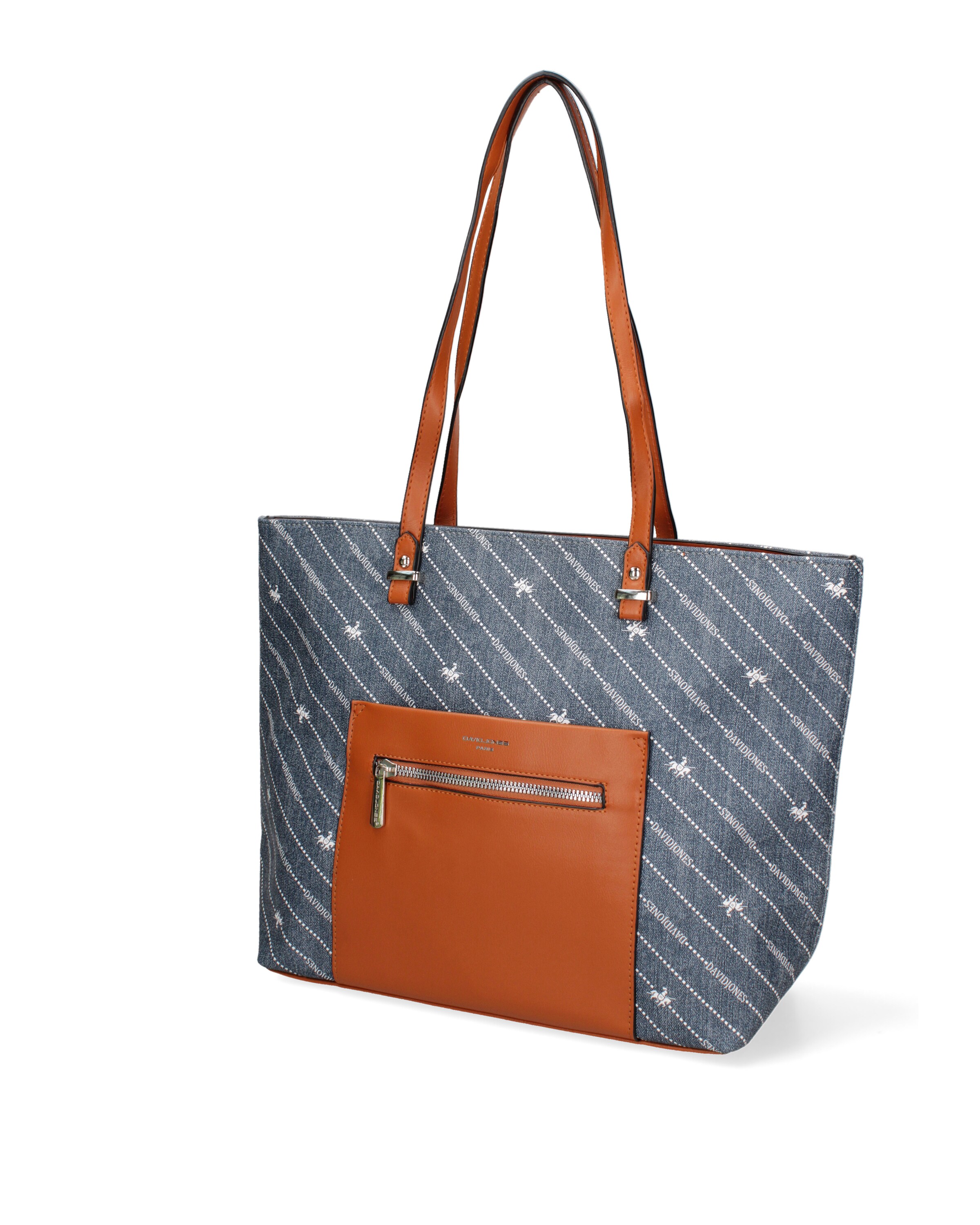 David Jones SShopper in Blau: Vorderseite